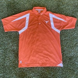 Vintage Nike Texas Longhorns polo shirt size Large